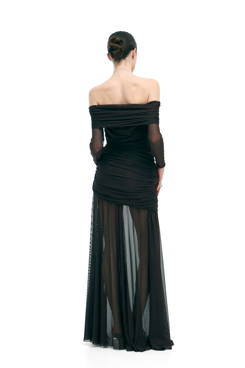 BRIANNA CONVERTIBLE DRESS — CHOCOLATE - Natalia Però